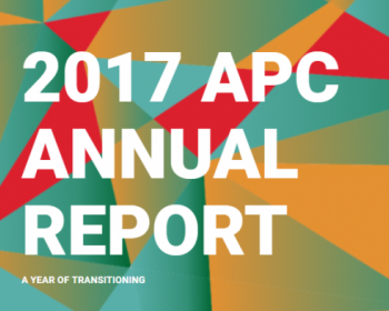 Comment APC a-t-elle contribué au changement en 2017 ? Notre rapport annuel est paru !