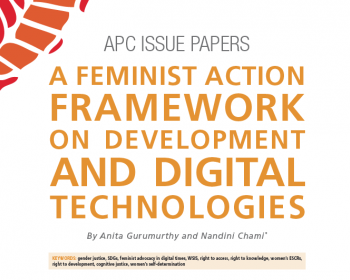 A feminist action framework on development and digital technologies