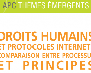 Droits humains et protocoles internet : comparaison entre processus et principes