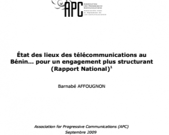 État des lieux des télécommunications au Bénin… pour un engagement plus structurant