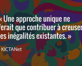 Semer le changement : KICTANet intègre une perspective de genre dans ses projets axés sur les communautés pendant et après la pandémie