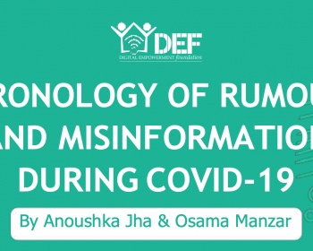 DEF: Chronology of rumours and misinformation during COVID-19