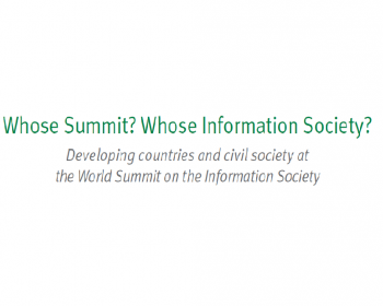 Whose Summit? Whose Information Society?