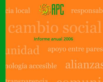 Informe anual de APC 2006