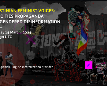 Upcoming webinar on Palestinian feminist voices: Atrocities propaganda and gendered disinformation