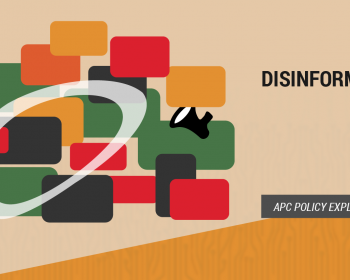 APC policy explainer: Disinformation