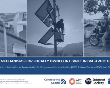 Financing mechanisms for locally owned internet infrastructure