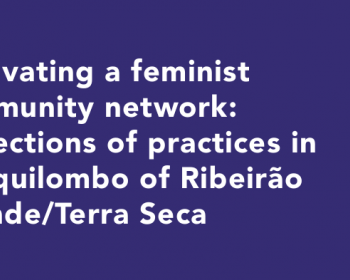 Cultivating a feminist community network: Reflections of practices in the quilombo of Ribeirão Grande/Terra Seca