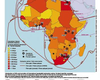 Acceso abierto en África: investigación sobre EASSy  SAT-3/WASC