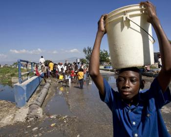 Survivors of the Haiti quake