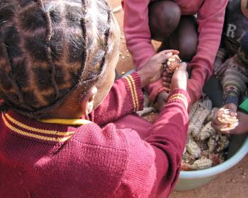 Rural children in South Africa