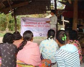 Rural Development Association mobile training in Cambodia