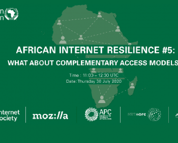 African Internet Resilience: What about complementary access models?