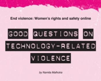 Good questions on technology-related violence