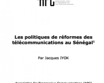 Les politiques de réformes des télécommunications au Sénégal