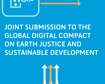 Joint submission to the Global Digital Compact on Earth justice and sustainable development