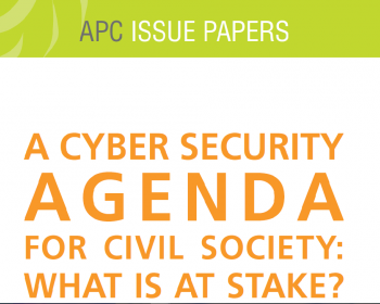 A cyber security agenda for civil society: What is at stake?