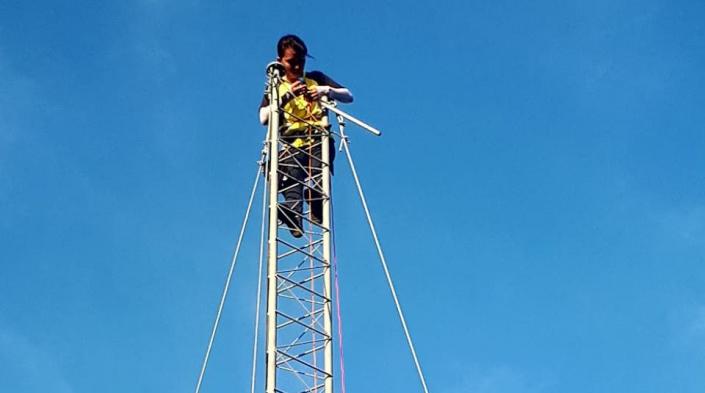 Photo: Village Base Station Project, University of the Philippines