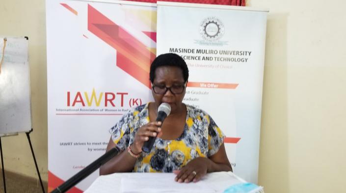 IAWRT-K chapter head Josephine Karani